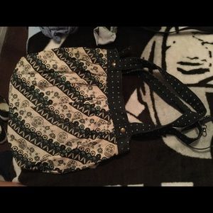 Loungefly skull tote bag